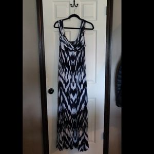 INC floor length dress. Size large